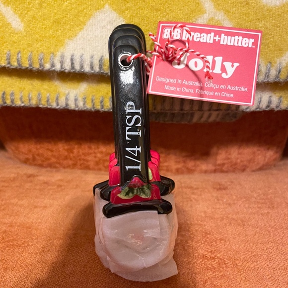 Set of 4 Snowman Measuring Spoons, New - Picture 2 of 3